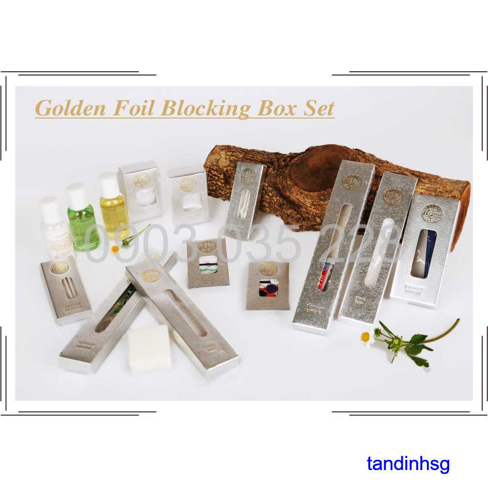 Golden foil blocking box set