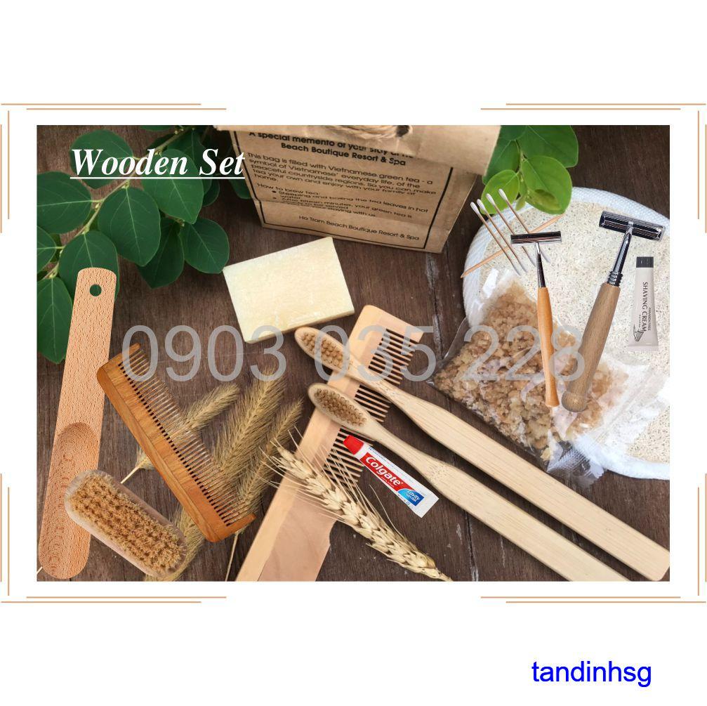 Bamboo Wooden set