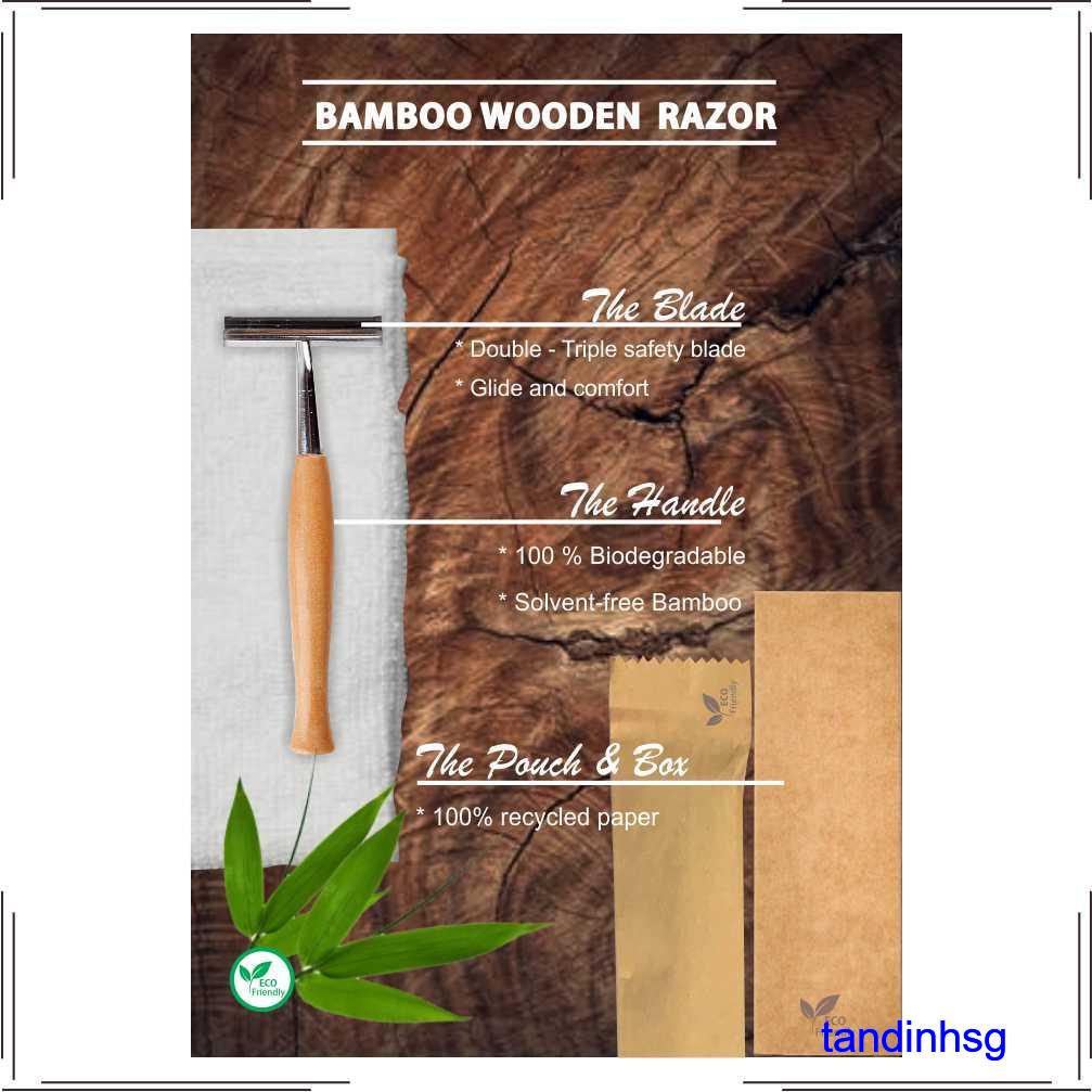 Wooden razor