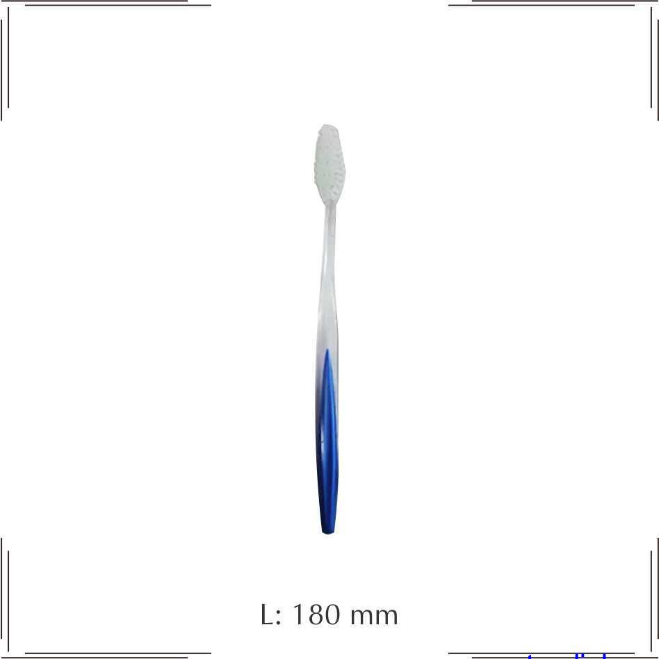 Transparent plastic toothbrush 10