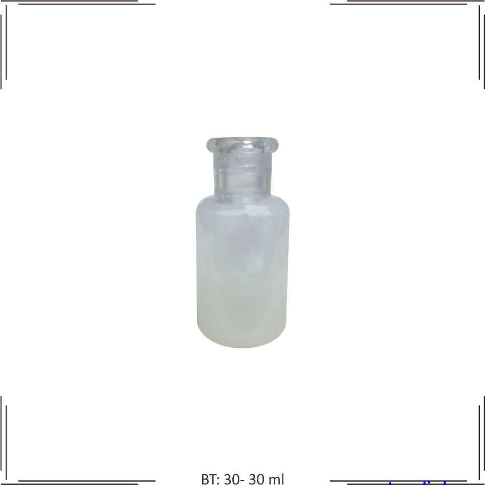 Transparent plastic bottle 30