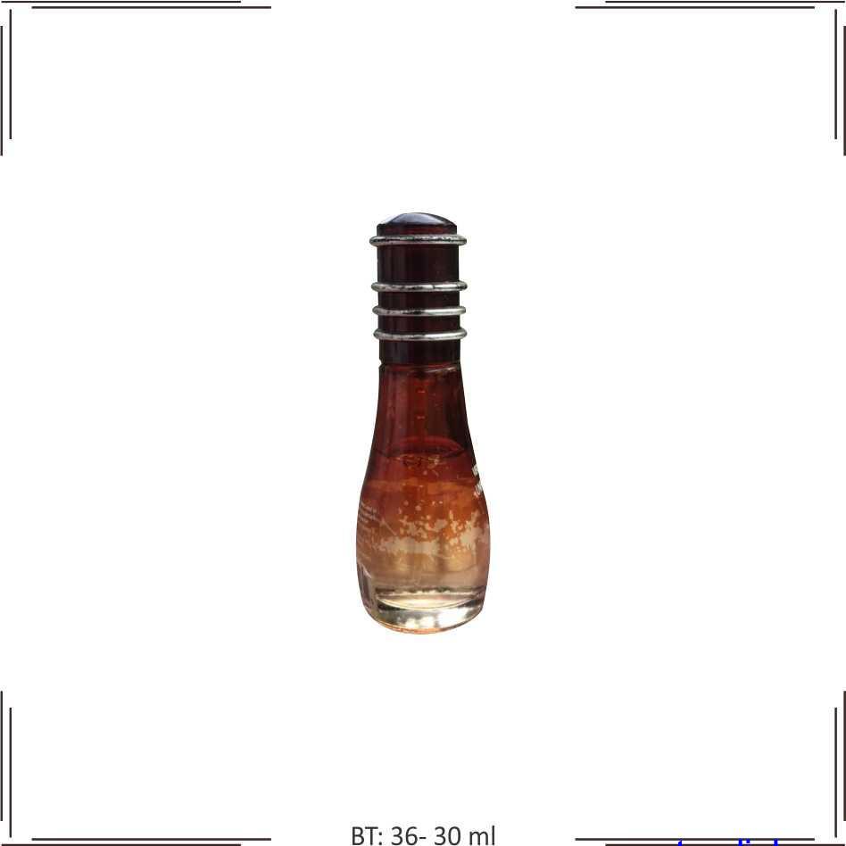 Transparent plastic bottle 36