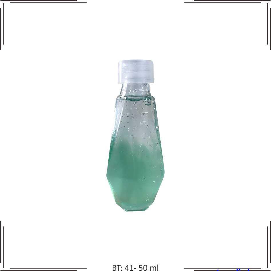 Transparent plastic bottle 41