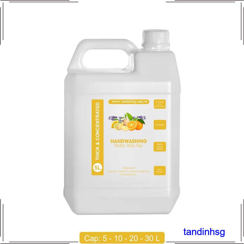 Hand Wash  Available Capacity (5 - 10 - 20 - 30) L