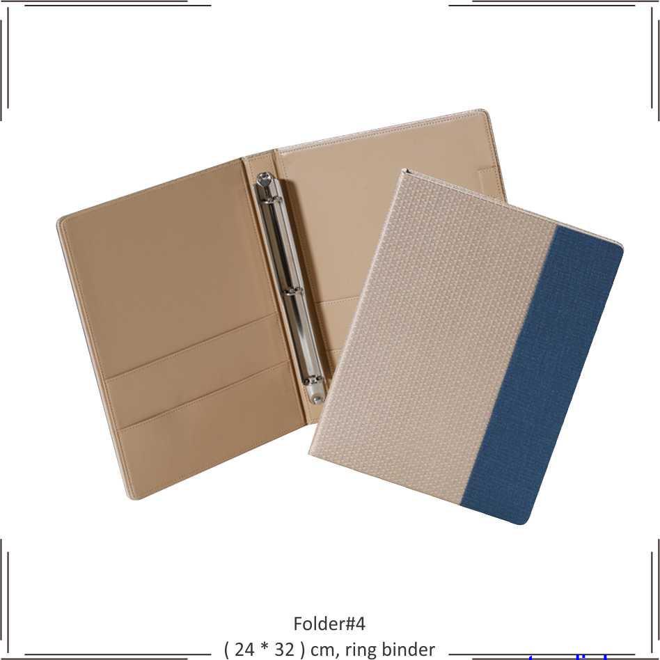 Ring binder leather folder 5